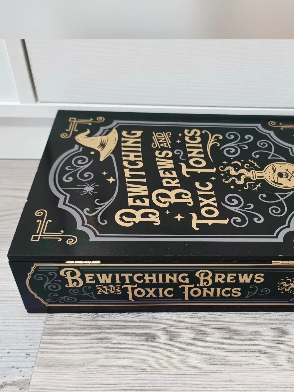 Target Bullseye Playground Halloween 2026 Wood Book Decor - Witching Brews